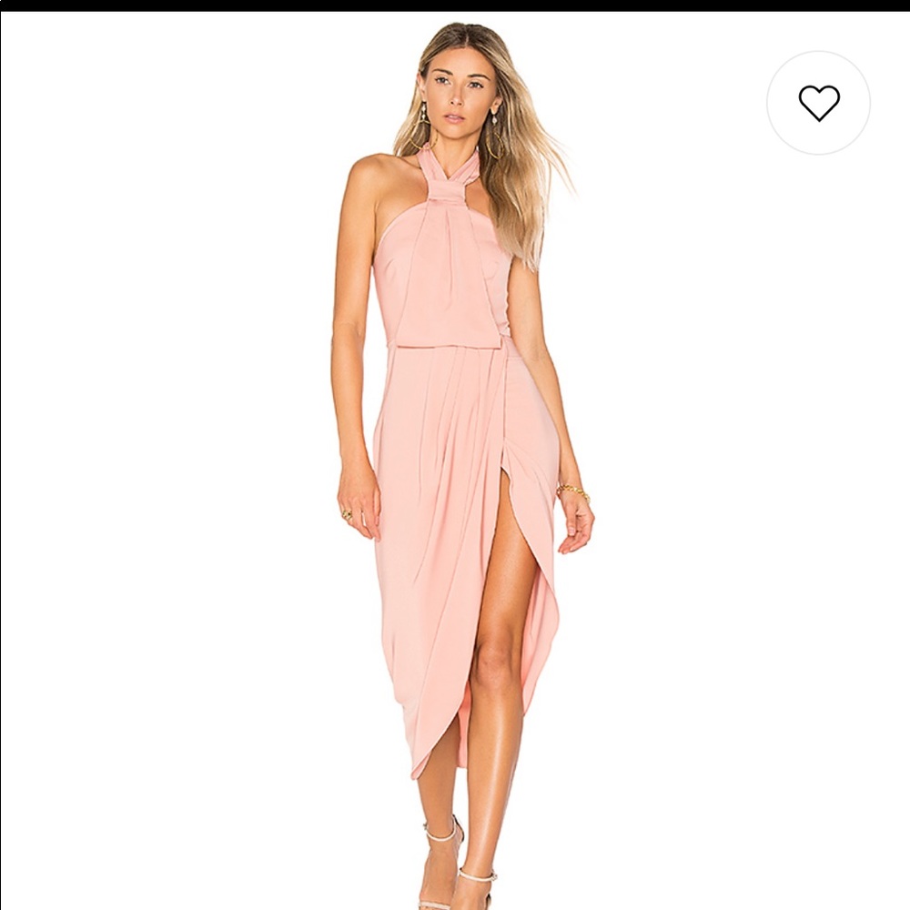 Pale pinky dress